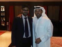 Pir Shafi Muhammad (Left) and Salem Bin Dasmal (Right)